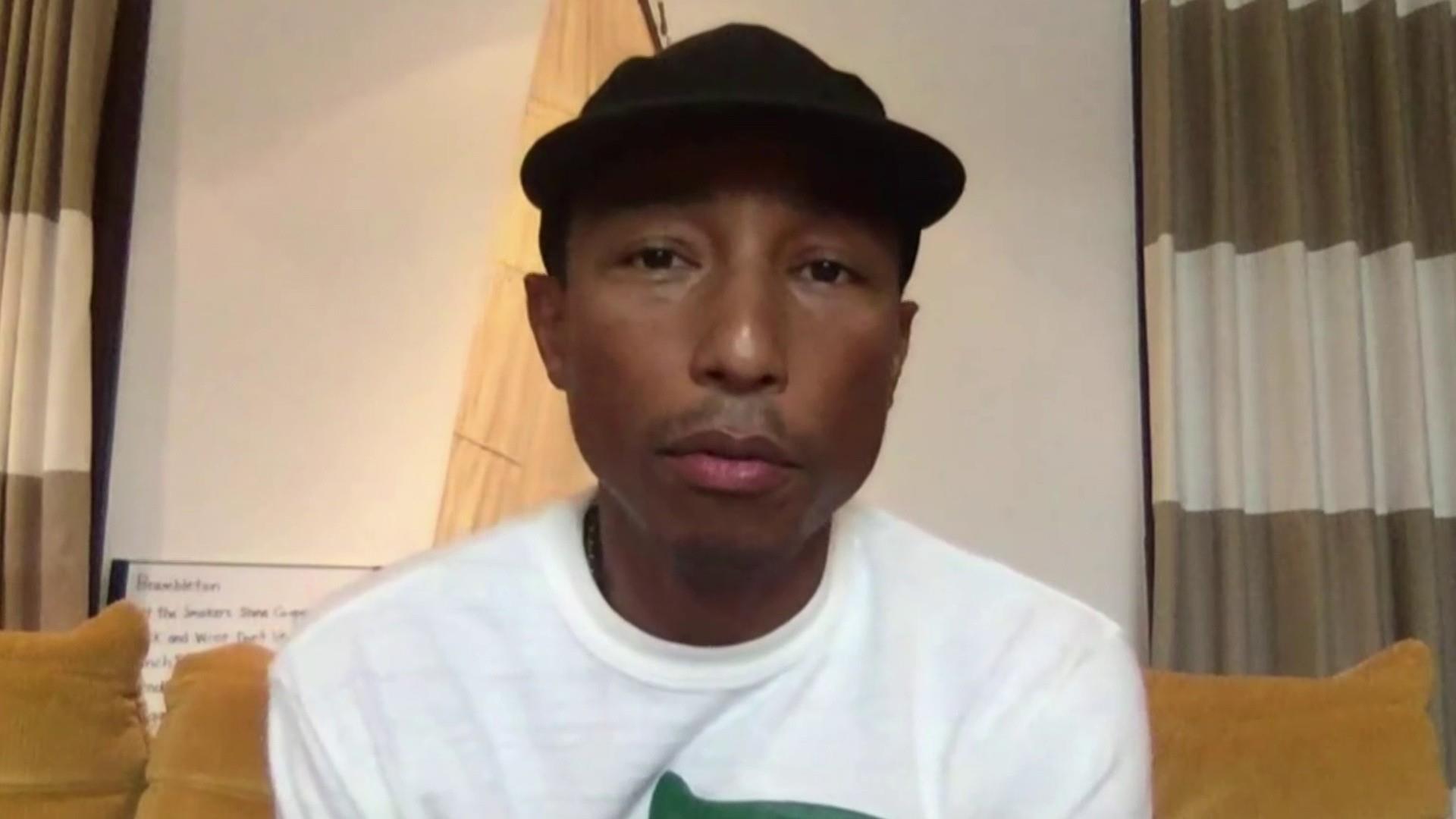 Pharrell Williams shares rare family photo with wife and son