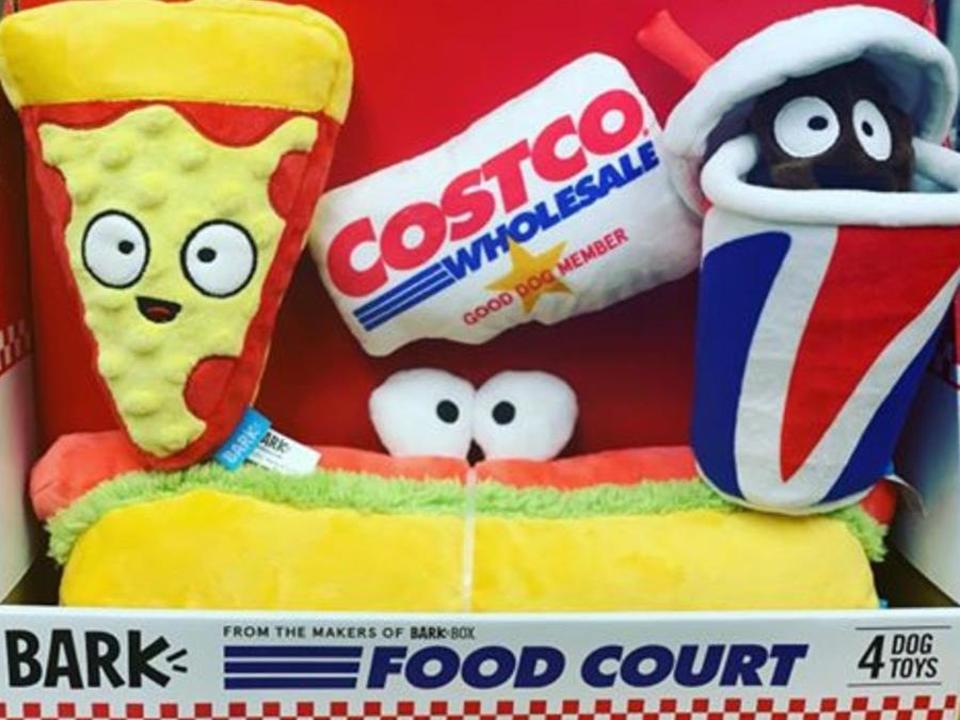 costco food dog toys