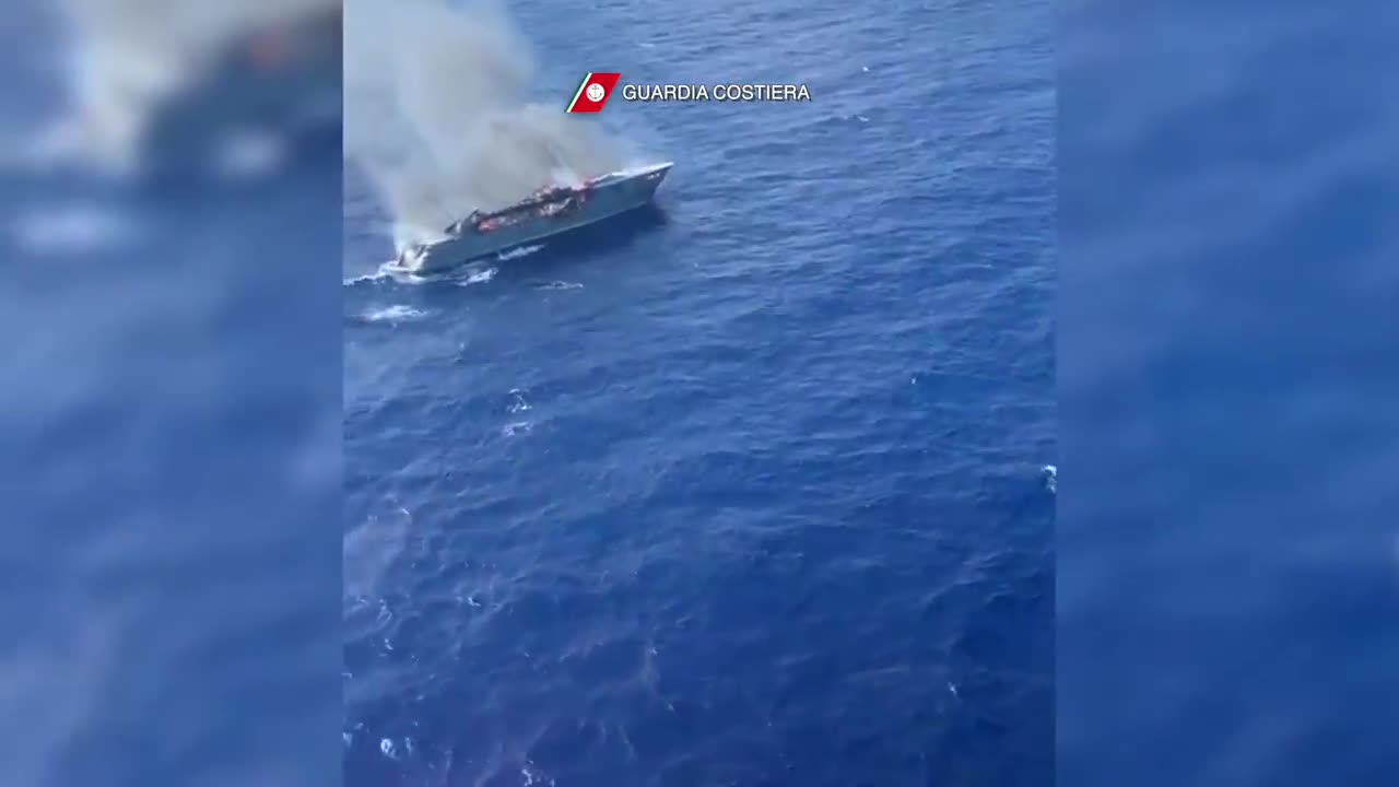 yacht crash sardinia