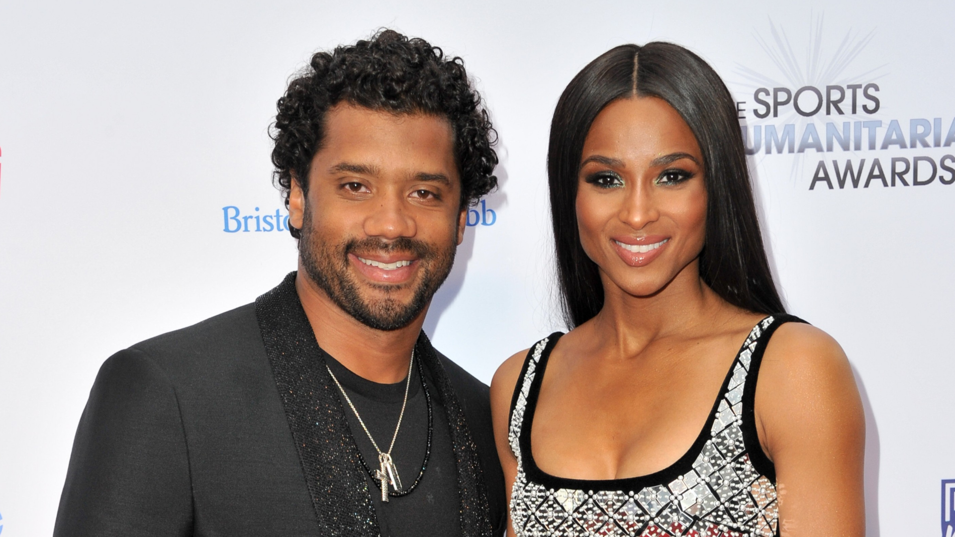 Ciara and Russell Wilson strut down the runway at the launch of