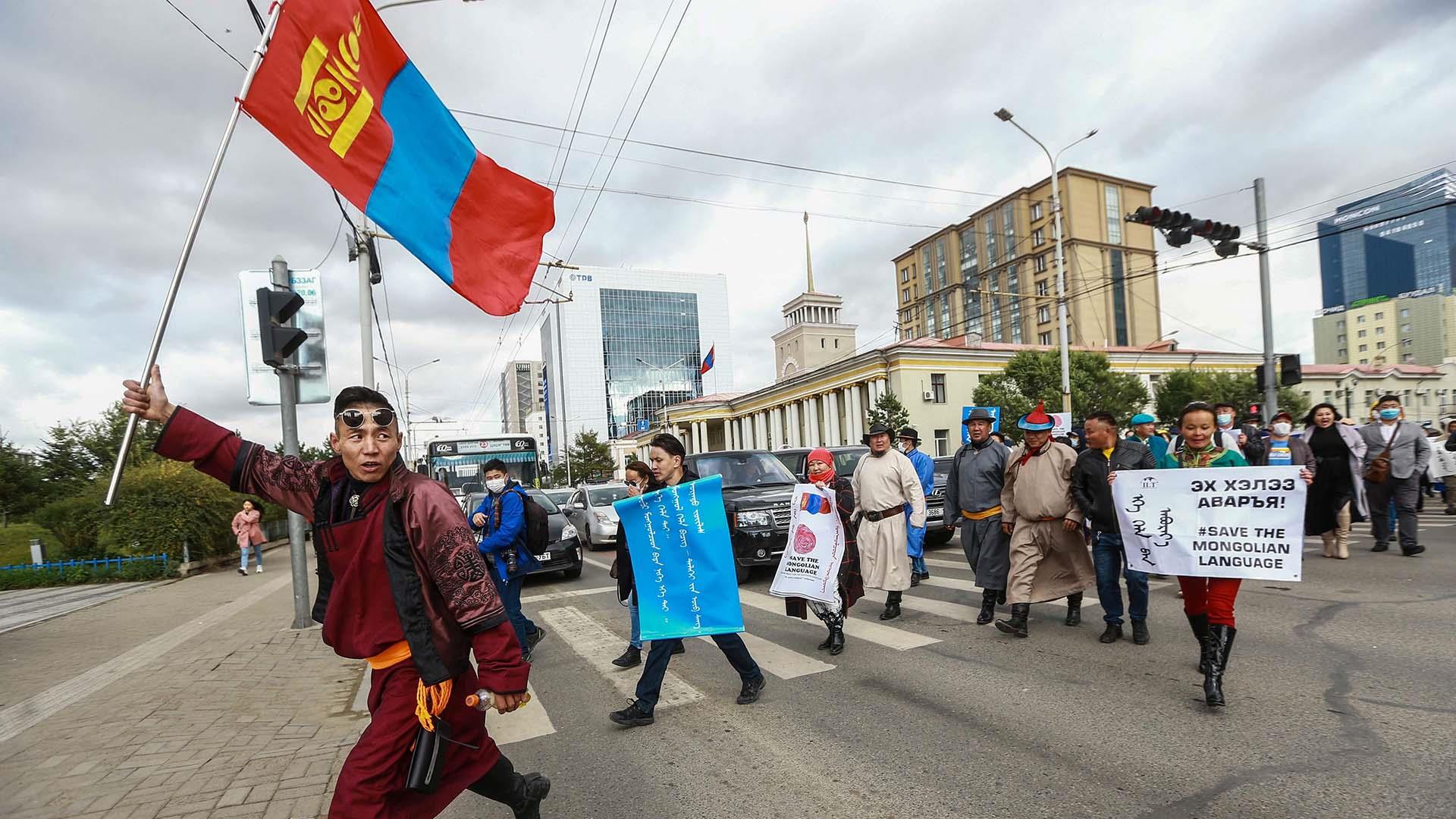 Mongolian Protesters Rally Against Chinese Suppression Of Ethnic Culture