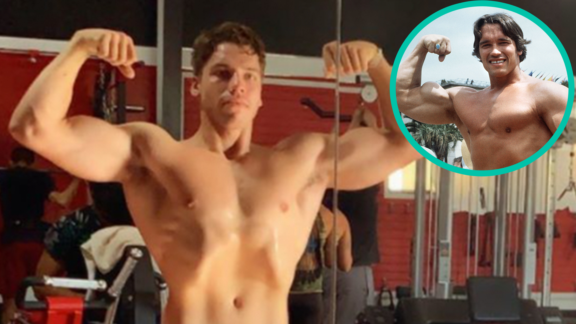 Arnold Schwarzenegger's Son Joseph Baena Channels Dad With Bulging ...