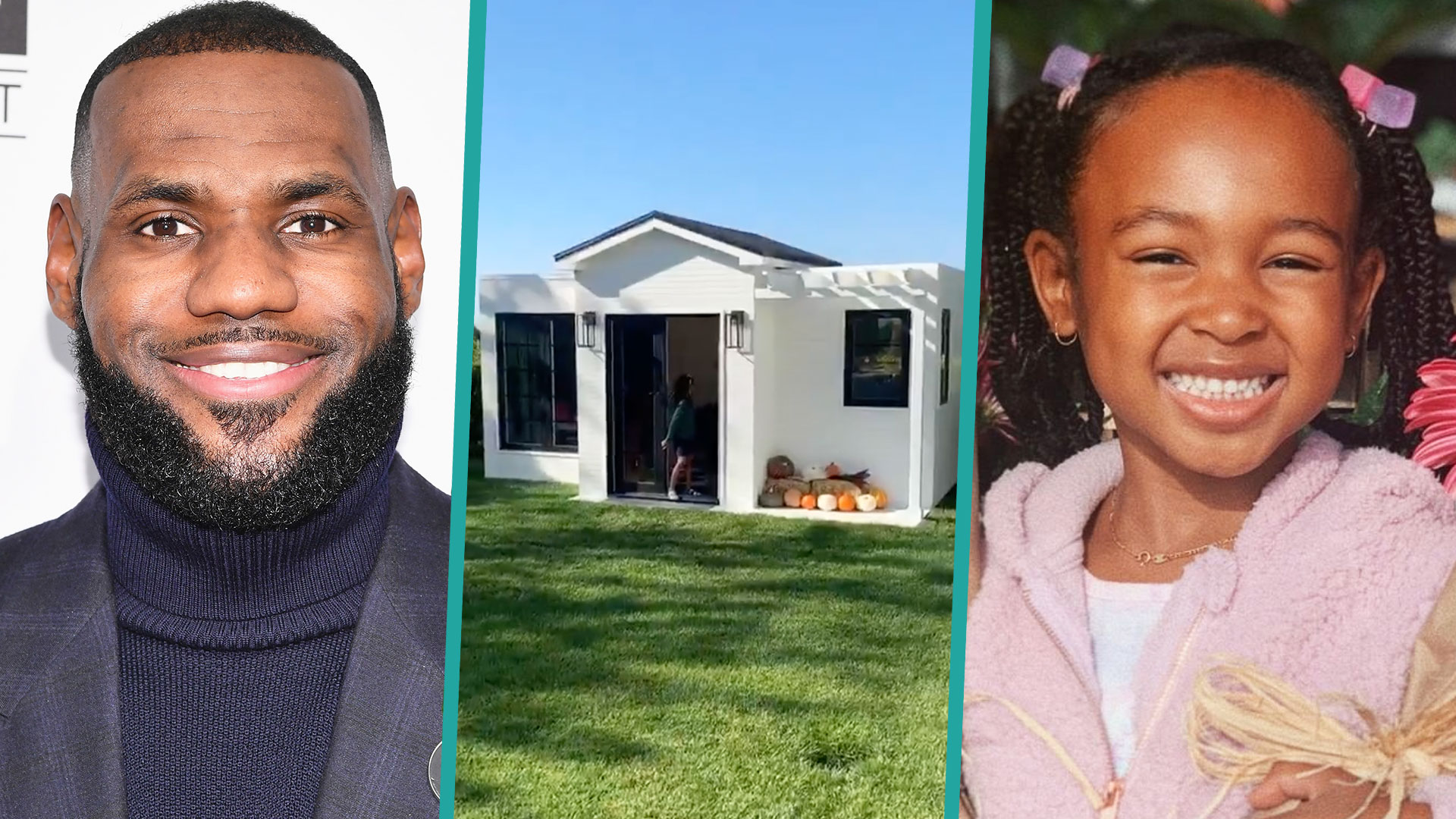 lebron james and daughter