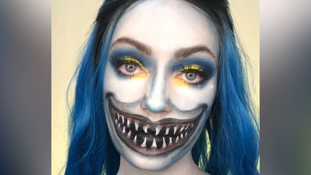 This TikTok artist's Halloween looks are incredibly haunting