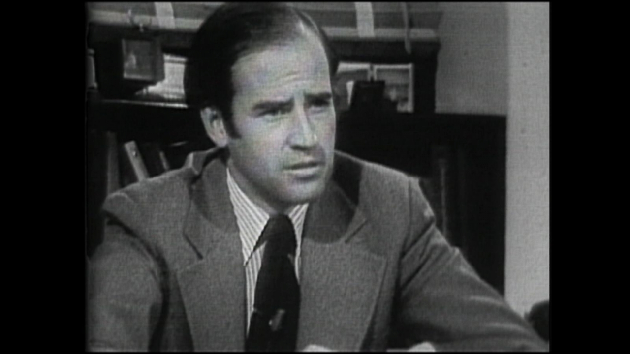 When Joe Biden was a young senator at age 30