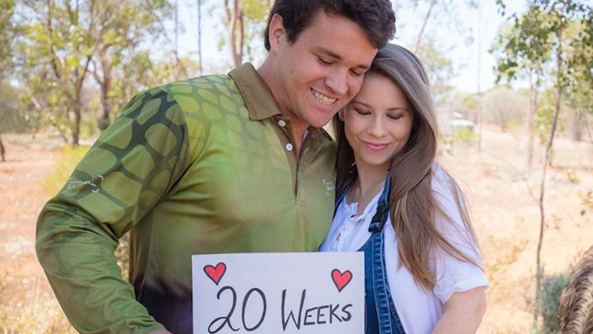 Bindi Irwin & Chandler Powell Celebrate Reaching Pregnancy ...