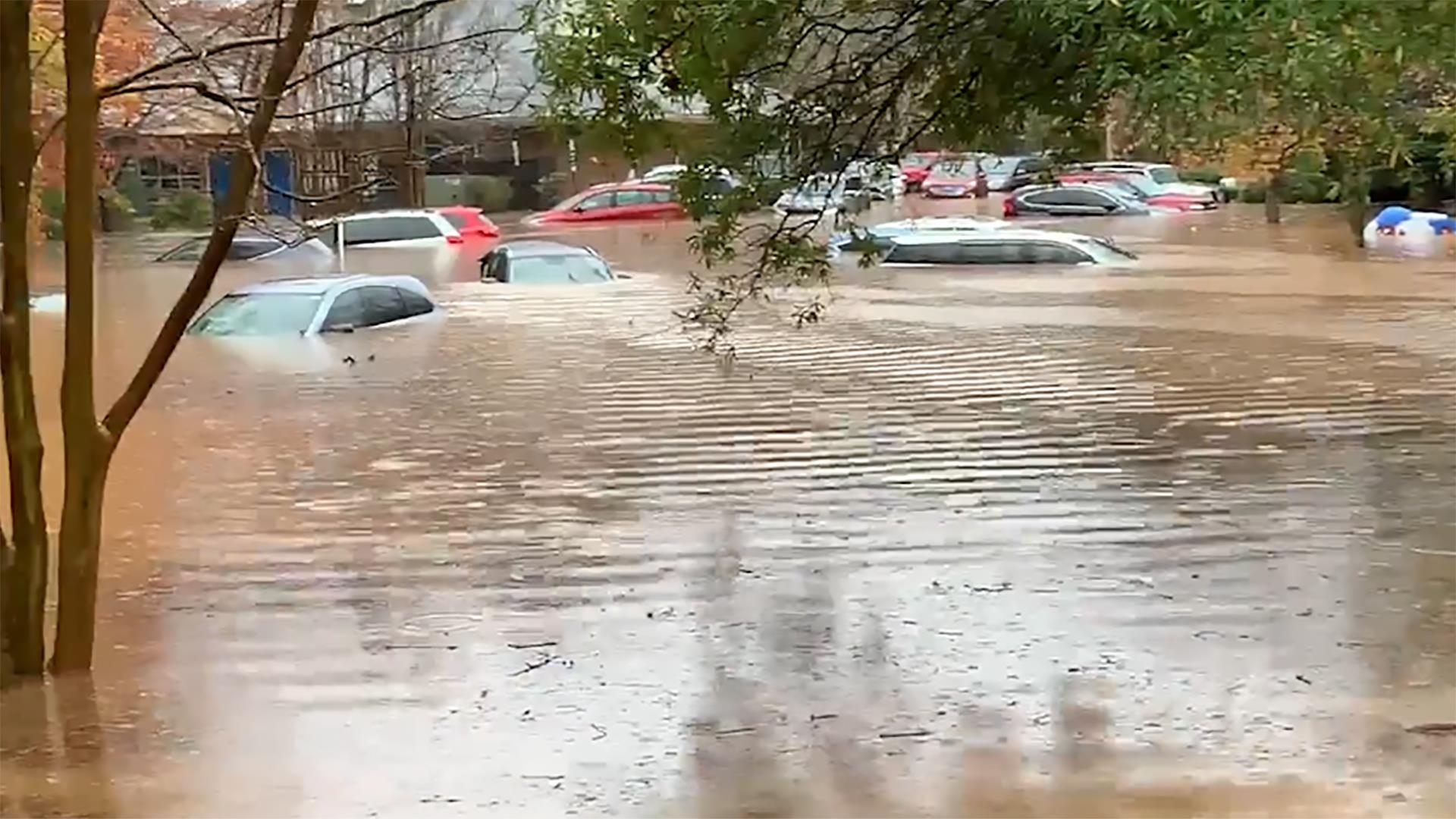 Videos show extreme flooding in North Carolina caused by Tropical Storm Eta