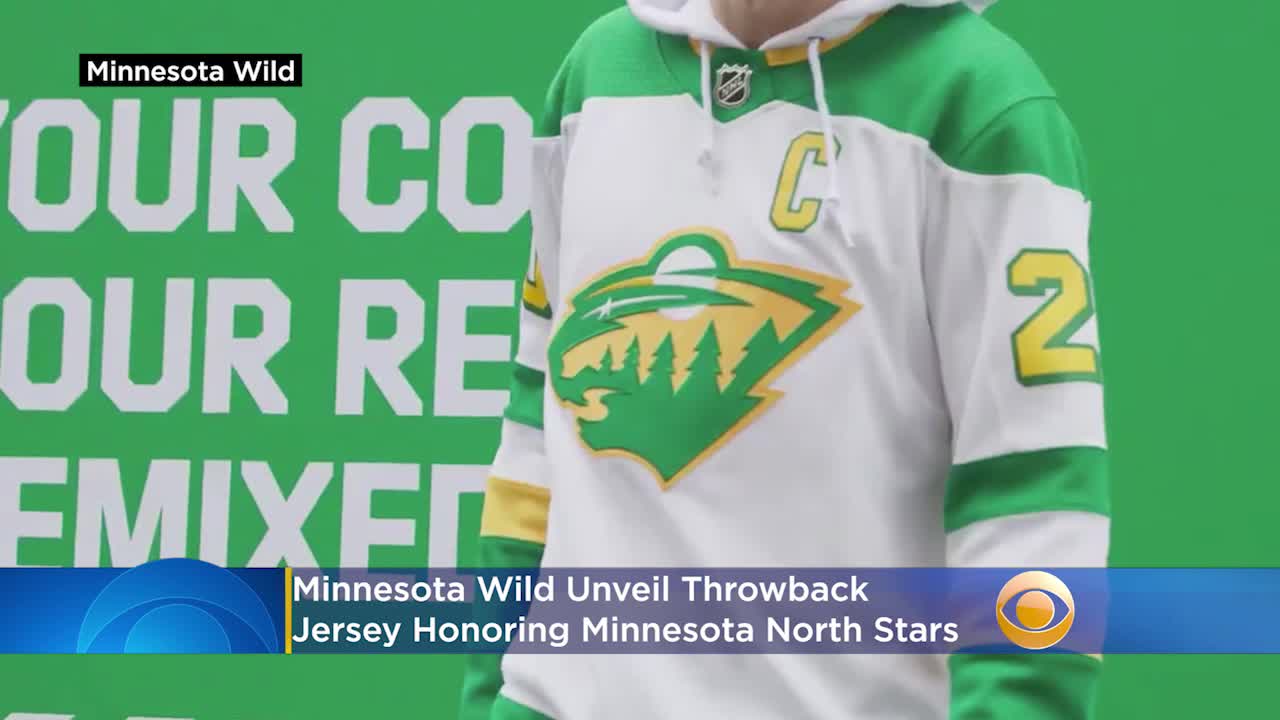 minnesota wild throwback jersey