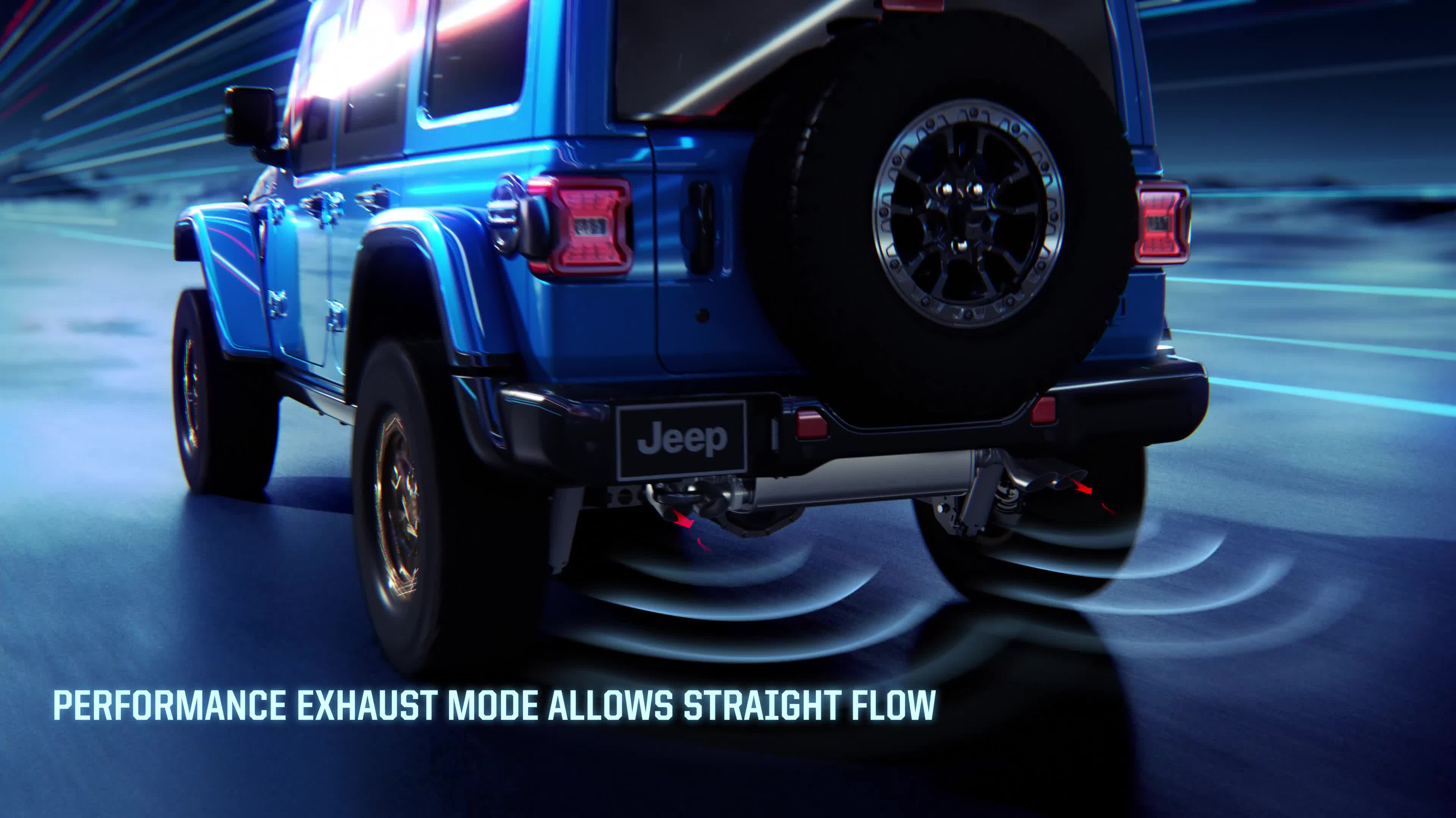 Jeep Wrangler Rubicon 392 Active Dual Exhaust