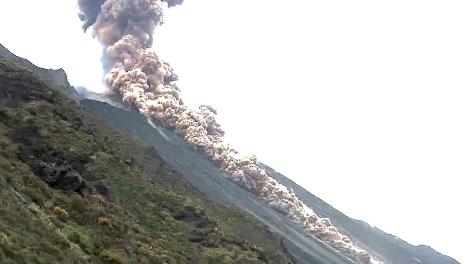 Watch Italy’s Stromboli volcano erupts with ‘high intensity’