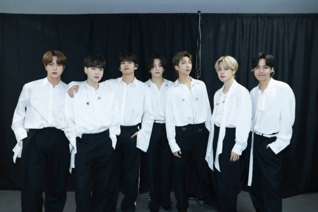 BTS Reinvented the Classic White Button Down at the 2020 AMAs