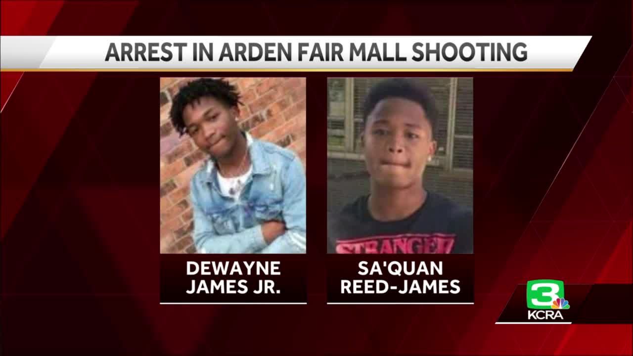 arrested in Arden Fair Mall shooting 