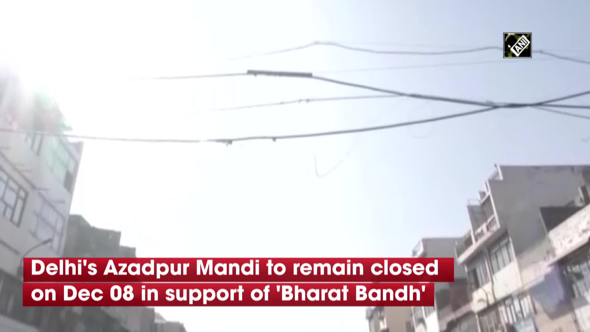 Delhi's Azadpur Mandi to remain shut tomorrow in support ...