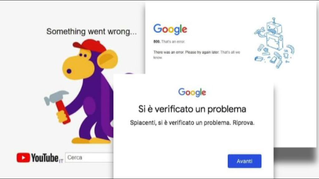 Google Down Da Youtube A Gmail Problemi In Tutto Il Mondo