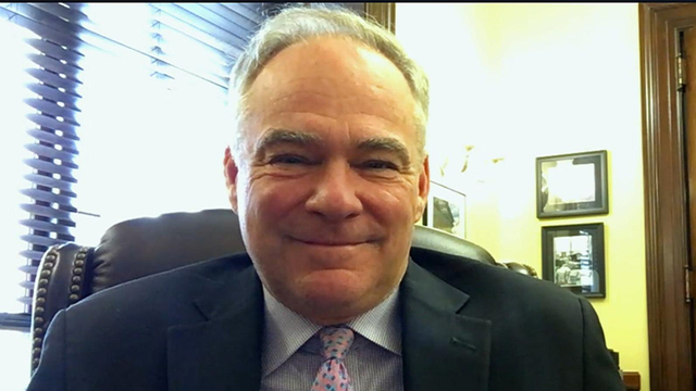 Tim Kaine denounces Georgia Senators Loeffler and Perdue