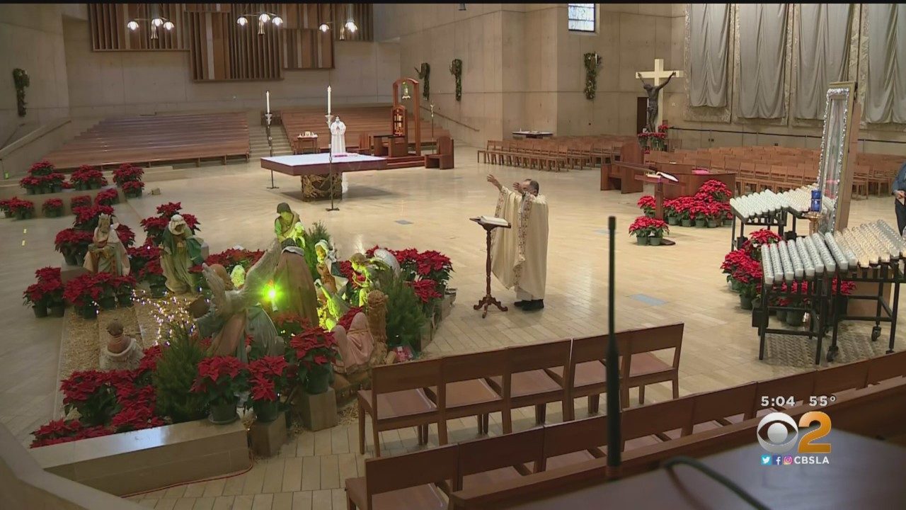 Churches across Los Angeles County are expected to hold indoor Christmas ceremonies