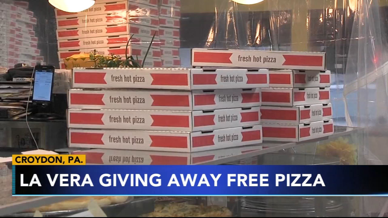 Bucks County, Pa. business enterprise serves up free pizzas to thank consumers