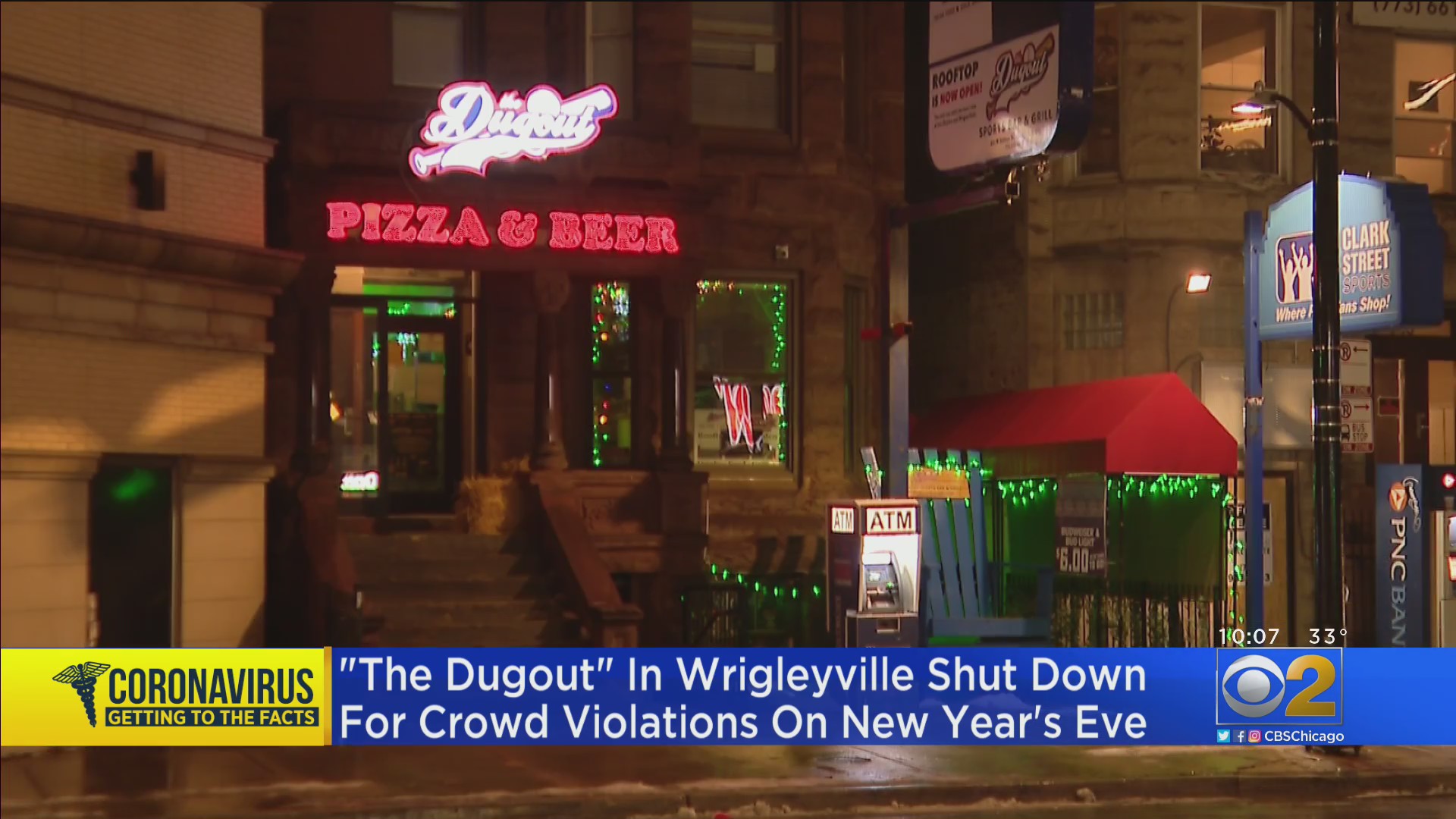 The Dugout In Wrigleyville was closed for mob violations on New Year’s Eve