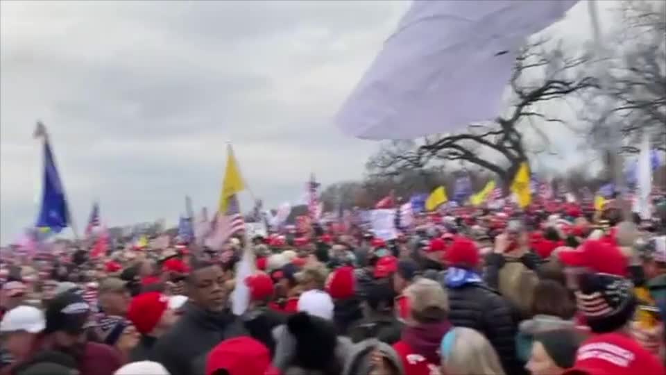 Trump Supporters Gather in Washington for 'Save America' Rally