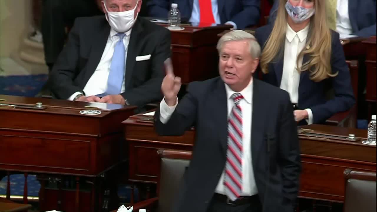 SC Senator Lindsey Graham: 'It is over… Joe Biden and Kamala Harris are lawfully elected and will …