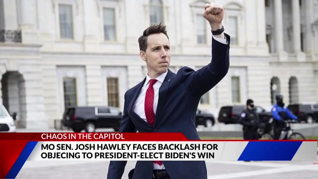 Simon & Schuster cancels publication of Senator Josh Hawley's upcoming book in wake of Capitol …