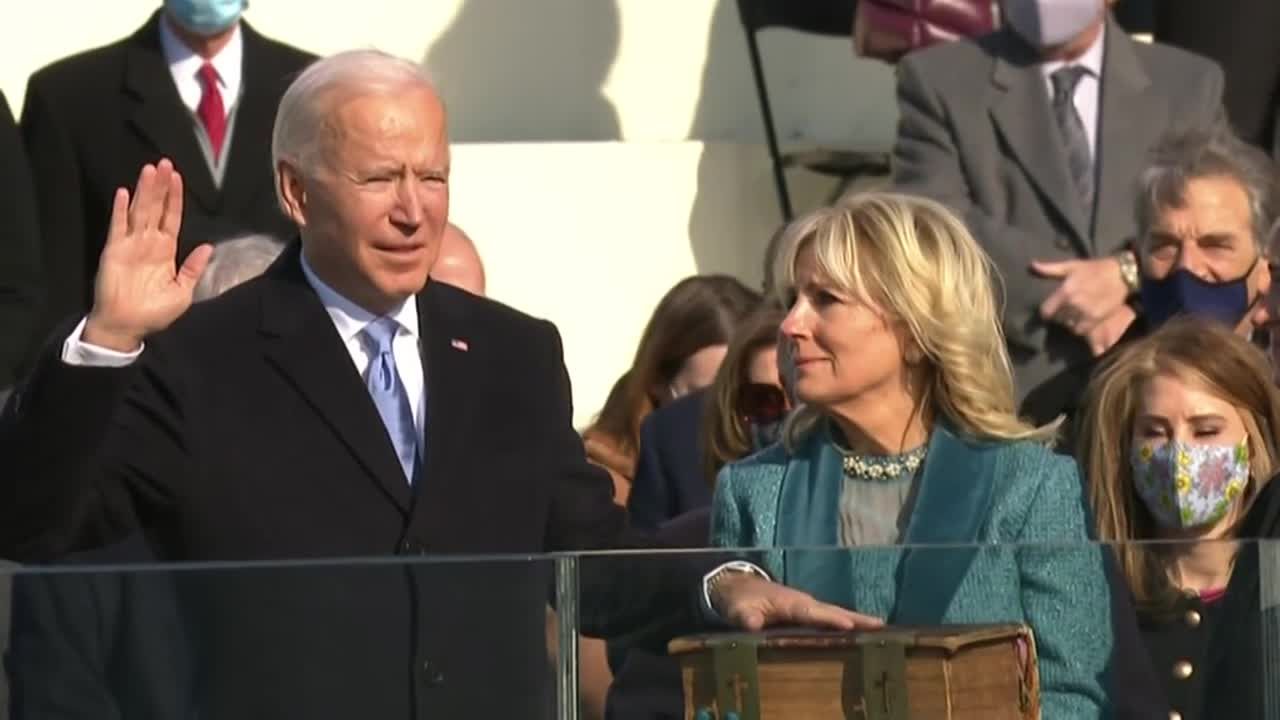 President Joe Bidens Oath Of Office 6240