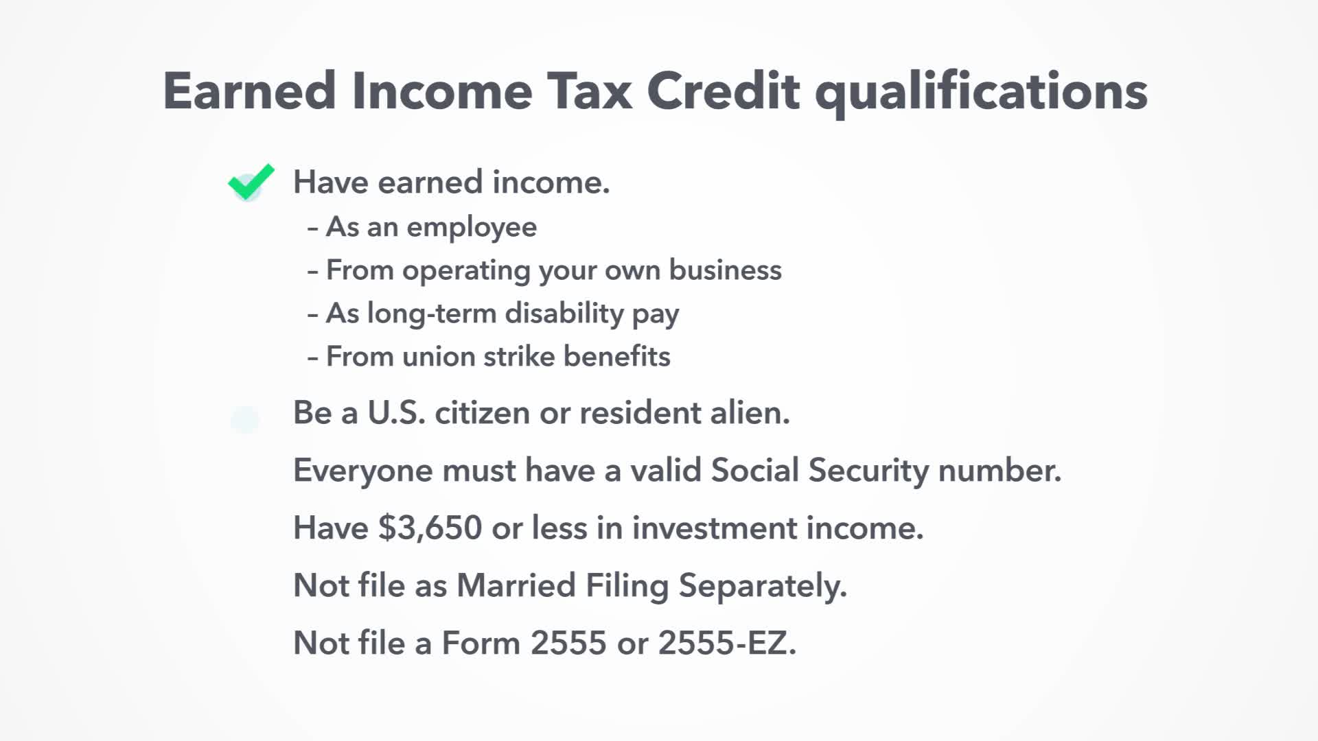 Who Qualifies for the Earned Tax Credit? [Video]