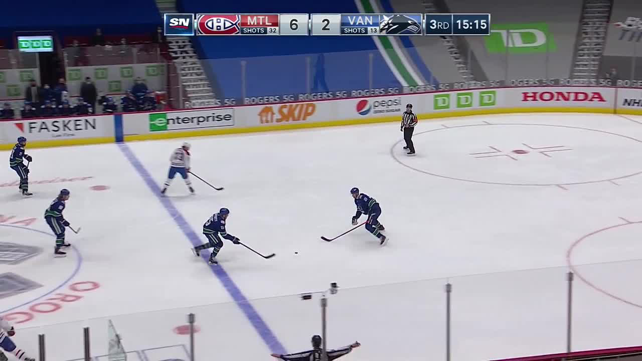 A Spectacular Goal From Vancouver Canucks Vs Montreal Canadiens Freeads World News