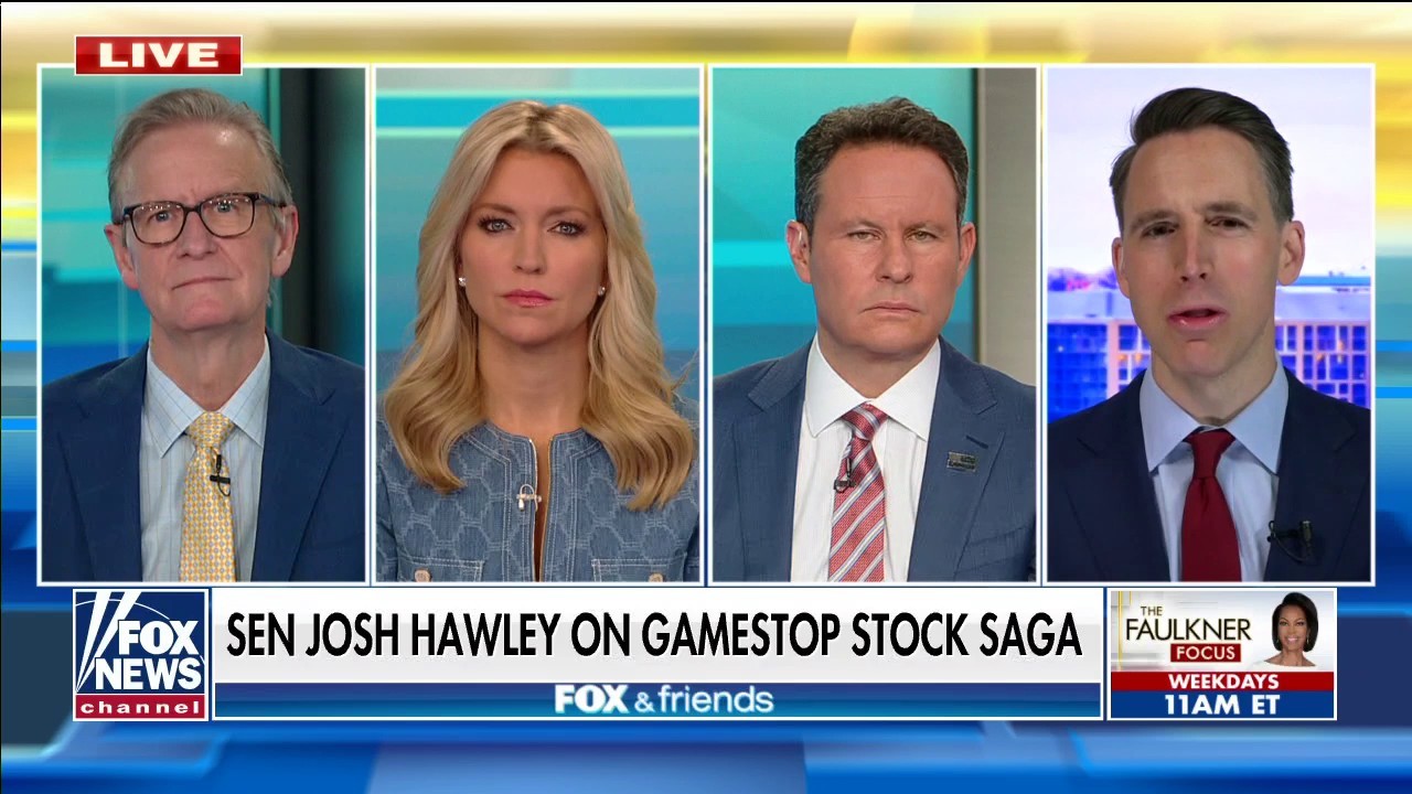 Gamestop, Robinhood saga shows the 'fix is in': Josh Hawley