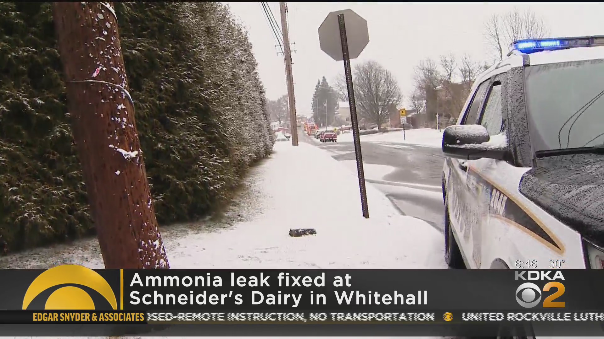 Schneider's Dairy Ammonia Leak Fixed