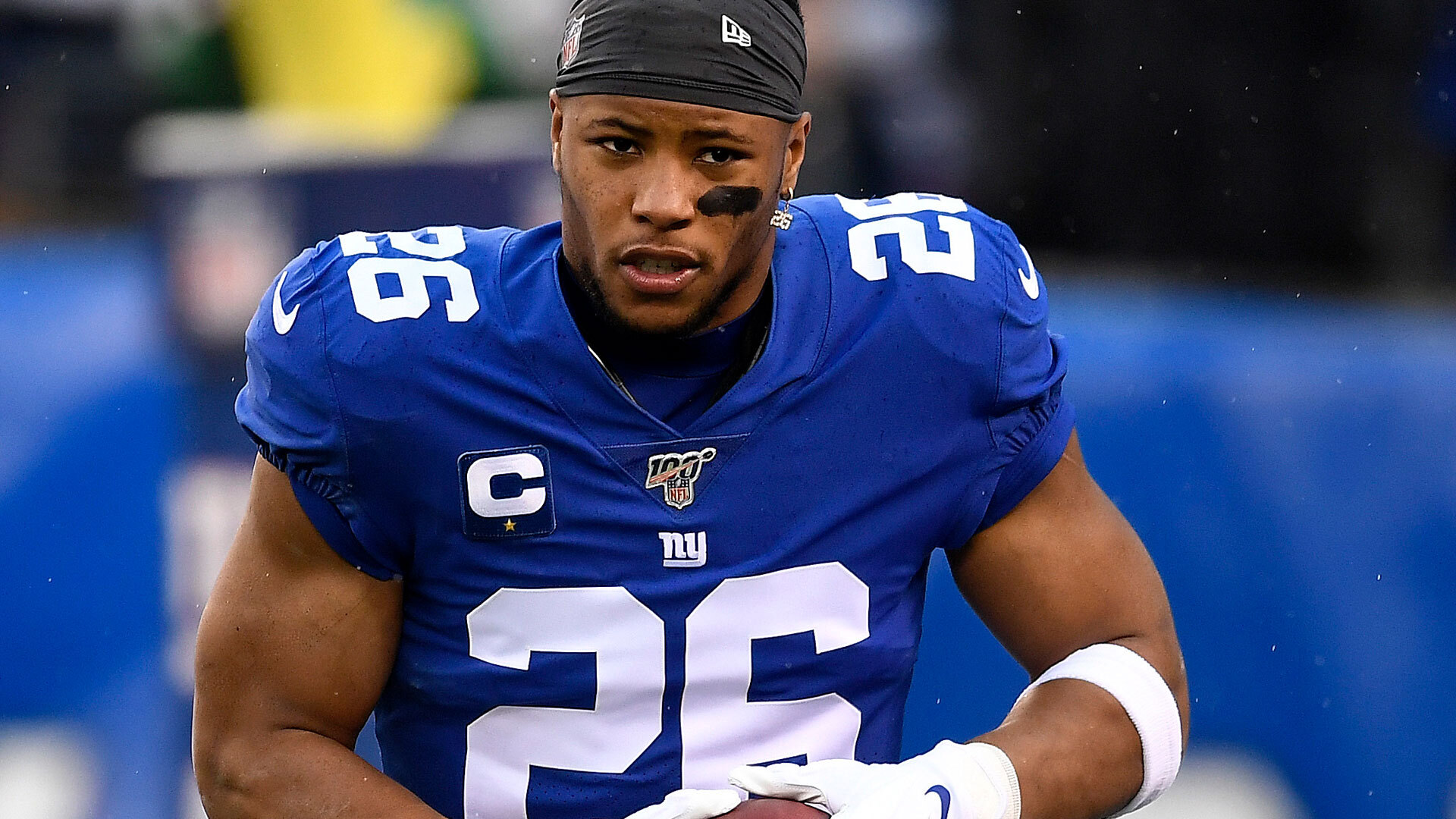 Saquon Barkley's NFL journey began with family moving from New York for a  better life, now he's back to make them and Giants proud – New York Daily  News