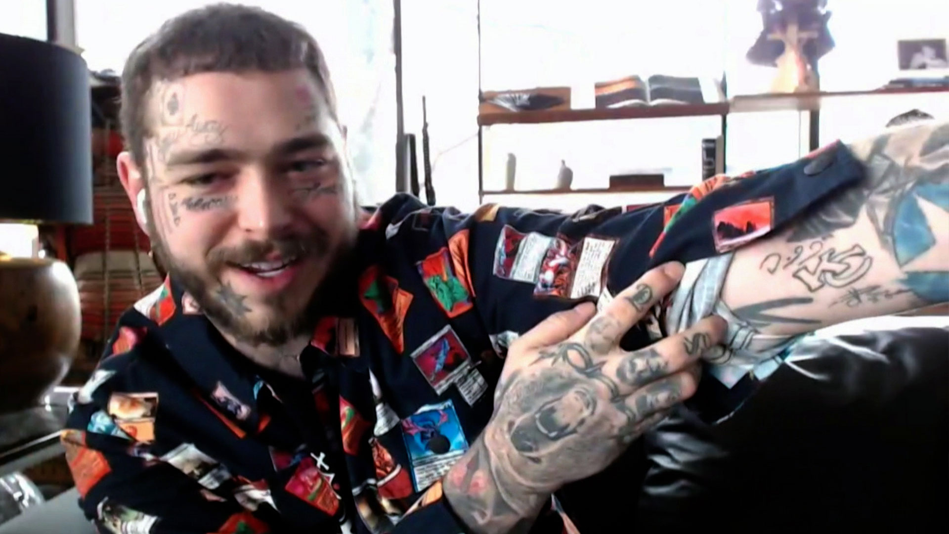 Post Malone Promises 88 Tattoo on Forehead for Dallas Cowboys