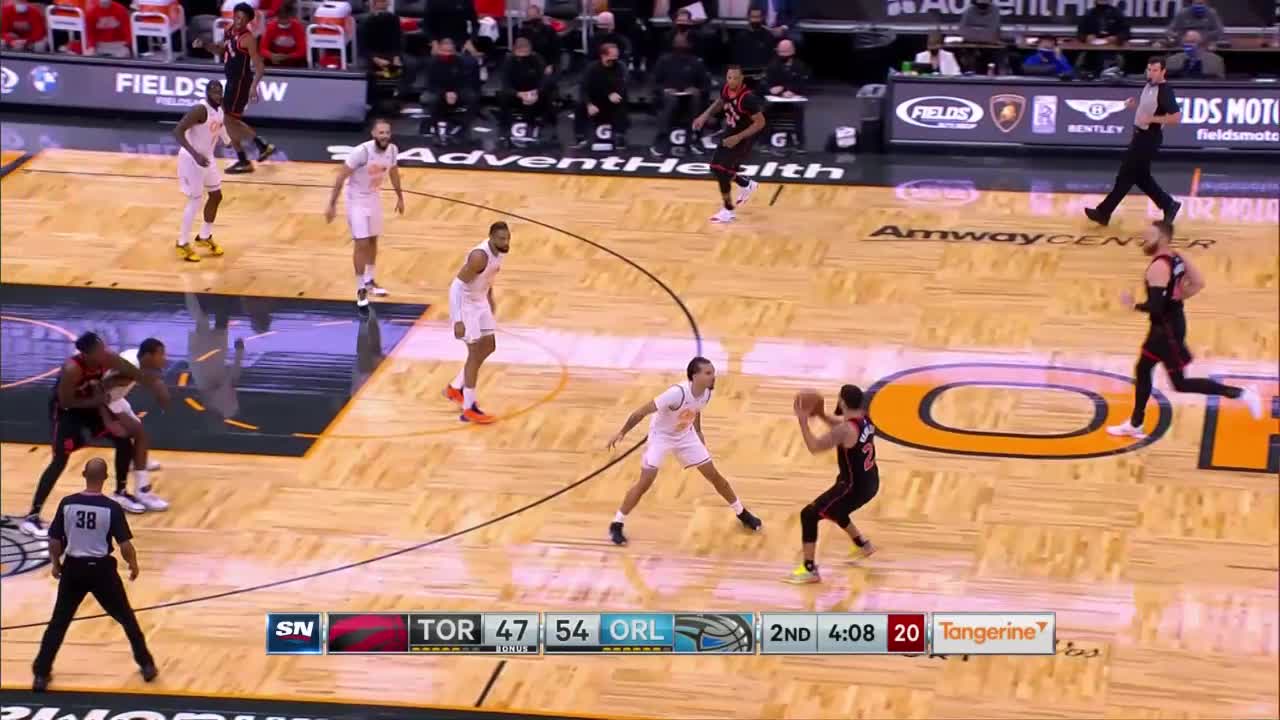 Norman Powell With A Dunk Vs The Orlando Magic