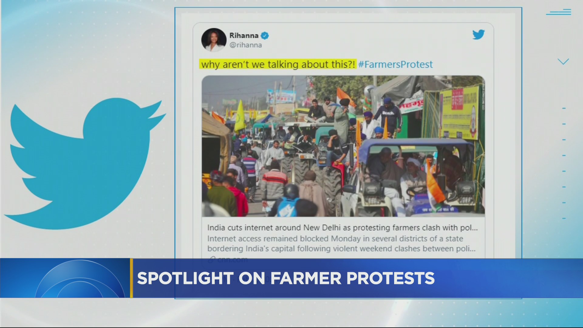 Rihanna S Tweet On Indian Farmer Protests Causing Social Media Storm