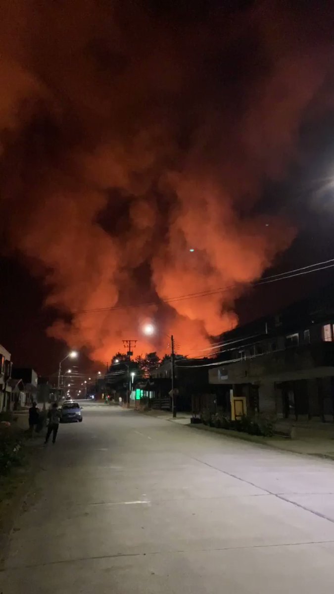 Οι διαδηλωτές της Χιλής έβαλαν φωτιά σε κτίρια αφού δολοφονήθηκε από την αστυνομία