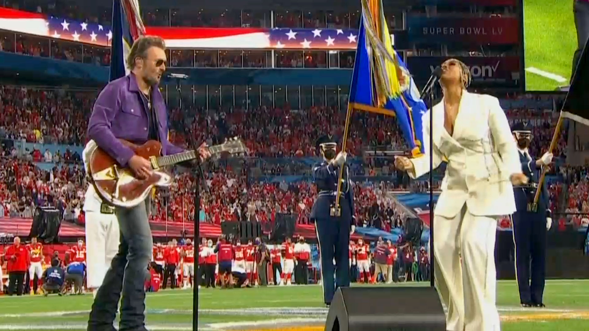 Super Bowl pre-game performances set an inclusive and hopeful tone