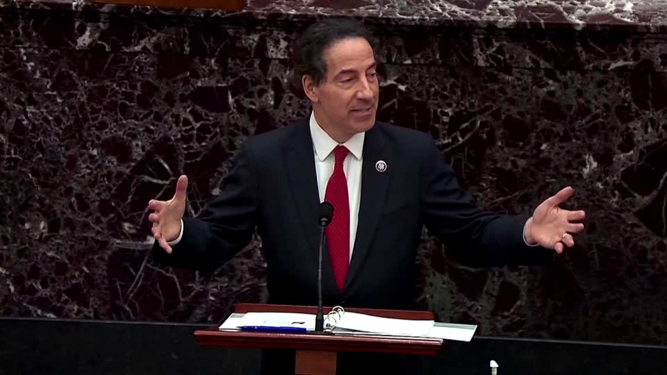 rep. raskin gave speech on trump