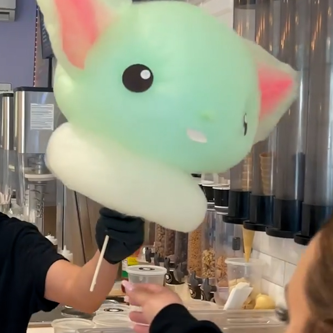 This Viral Cotton Candy Store Has All Your Favorite Cartoon Characters