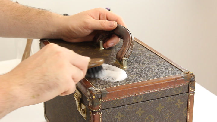 How a $4,000 Louis Vuitton Vanity Case Gets Professionally Restored