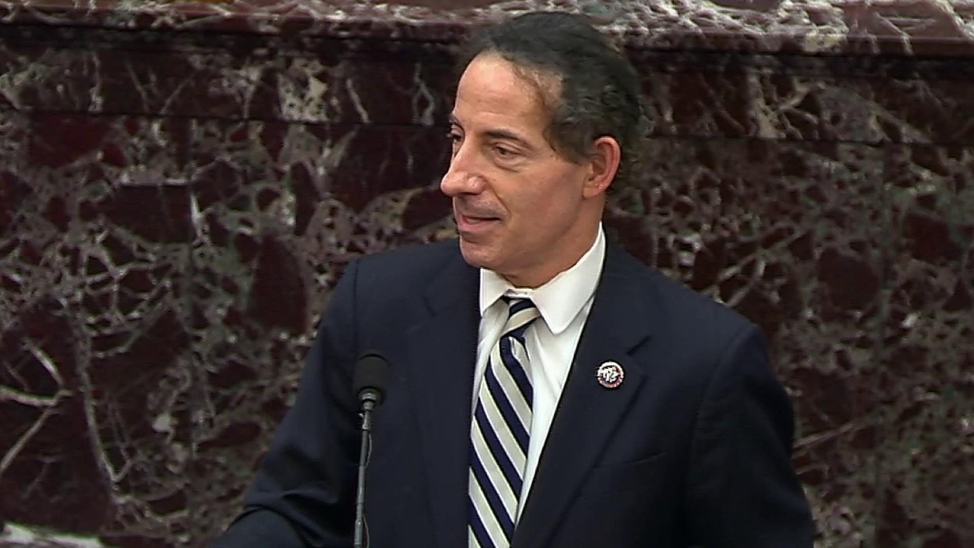 rep. raskin gave speech on trump