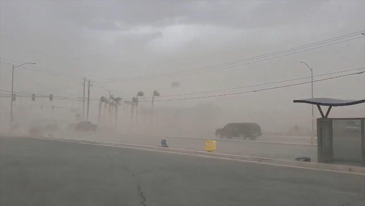 Dust Storm Slams Vegas With Damaging Winds And Power Outages - roblox galaxy sturm