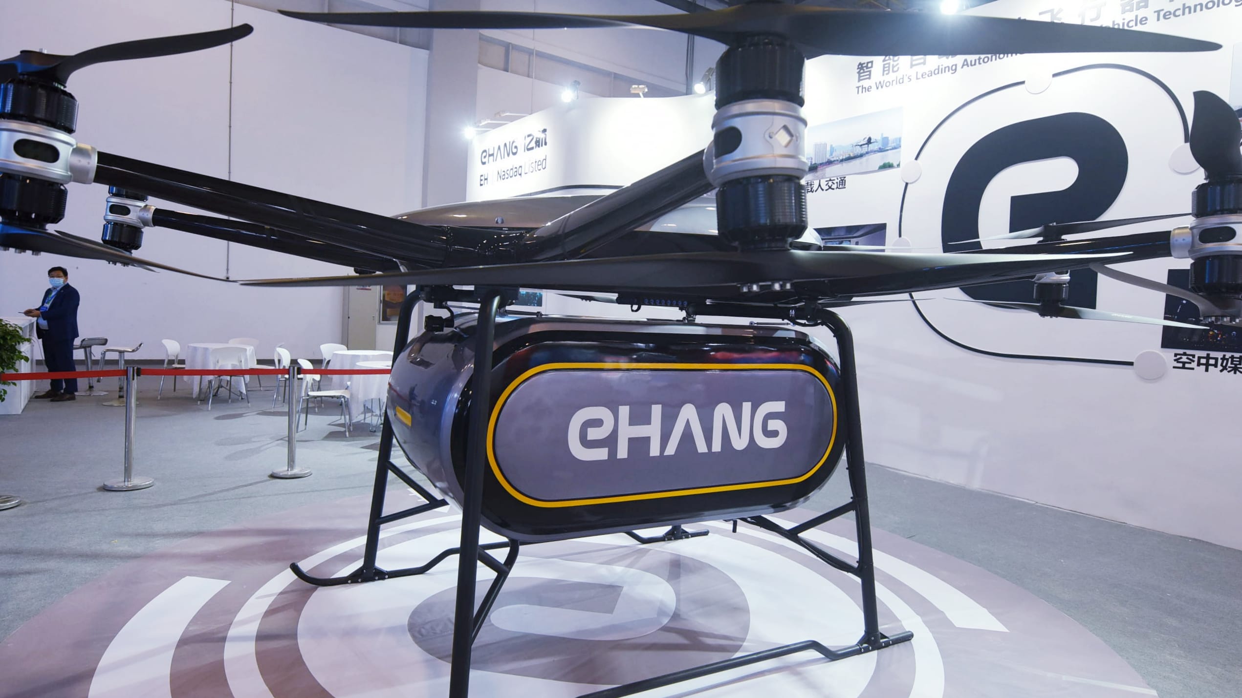 Chinese Drone Company Ehang Rebounds After Short Report - laser cut roblox helicopter model