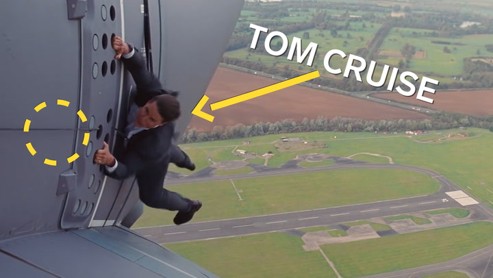 tom cruise actual stunts