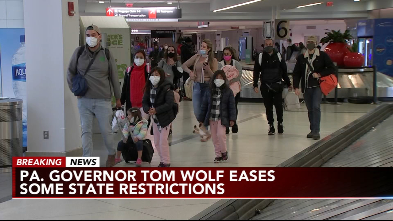  Pa . lifts out-of-state travel restrictions increases 