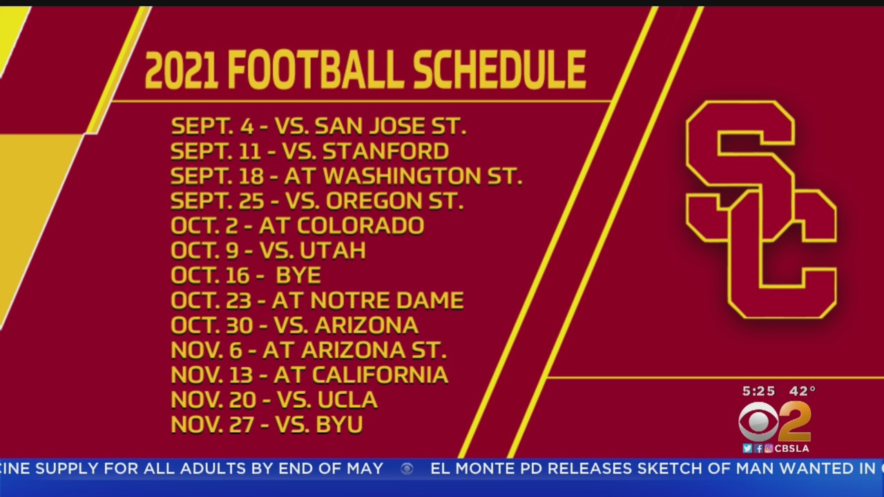 2021 USC Football Schedule, went four and eight