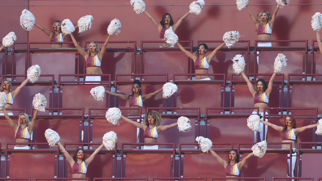 Washington Football Team Cheerleaders Find Out from Twitter they're Out