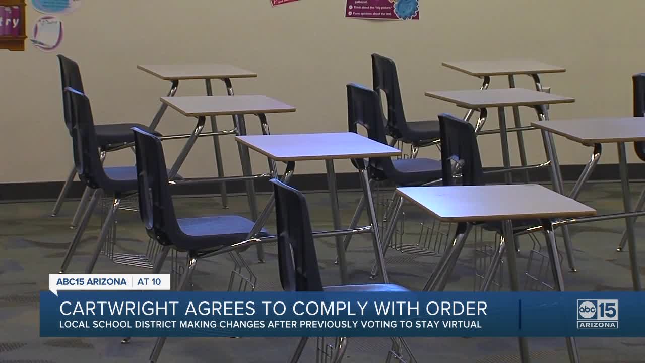 Some school districts in Arizona struggling to comply with Ducey’s order