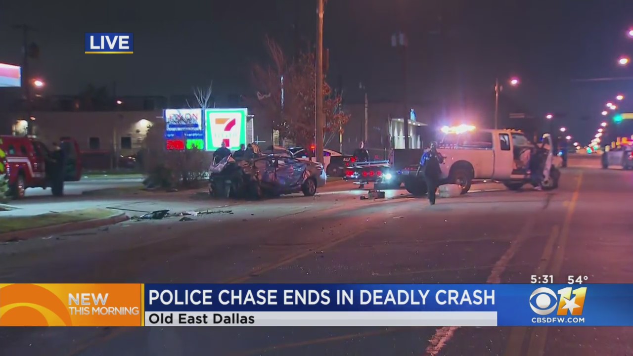Police chase in Grand Prairie ends with deadly fall