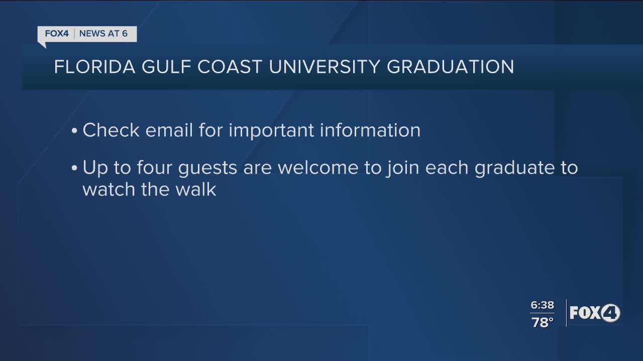 Fgcu Graduation Announced