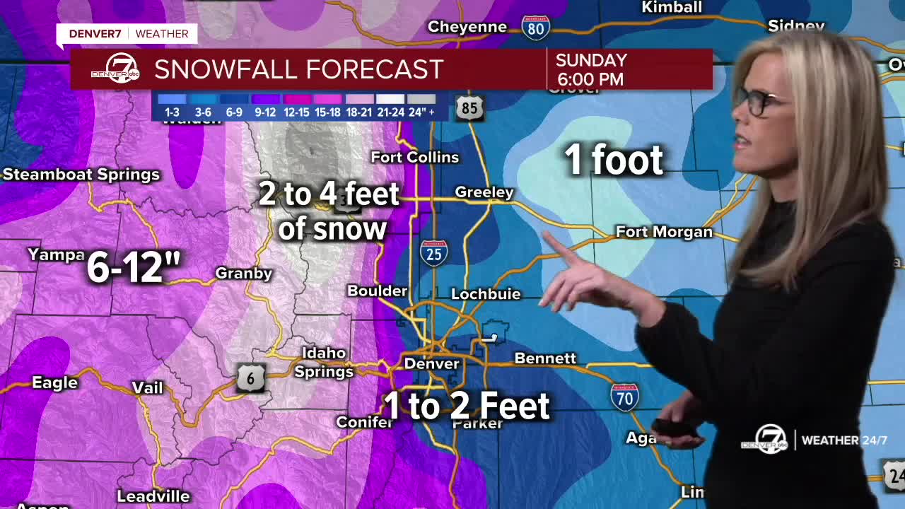 Winter storm warning in Colorado Here's the latest 11 a